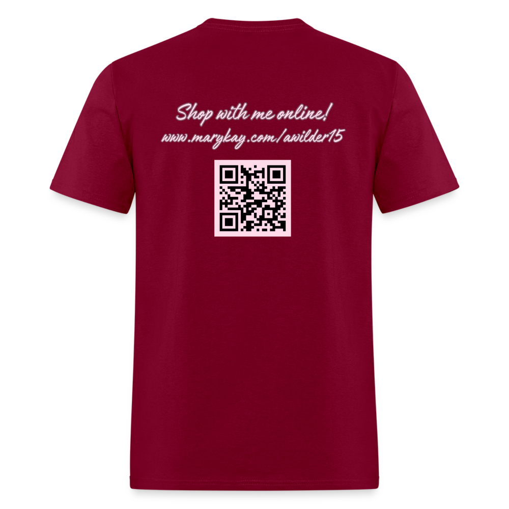 Mary Kay Custom Business T-Shirt - burgundy