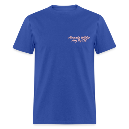 Mary Kay Custom Business T-Shirt - royal blue