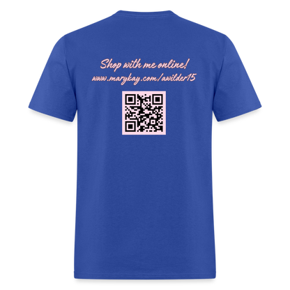 Mary Kay Custom Business T-Shirt - royal blue