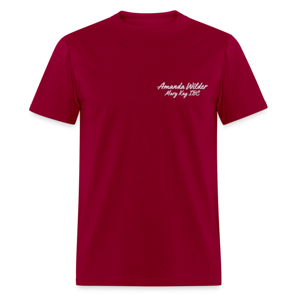 Mary Kay Custom Business T-Shirt - dark red
