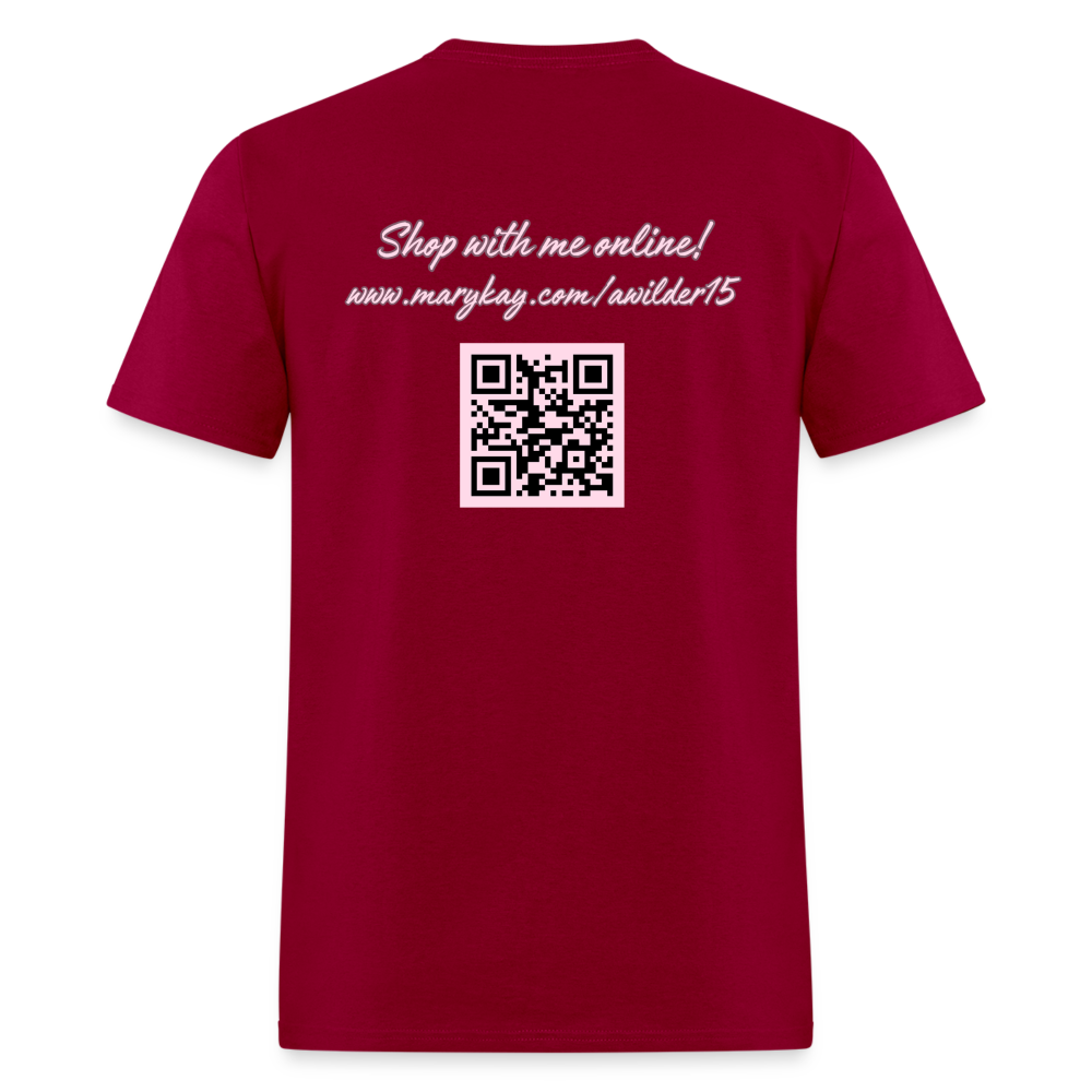 Mary Kay Custom Business T-Shirt - dark red