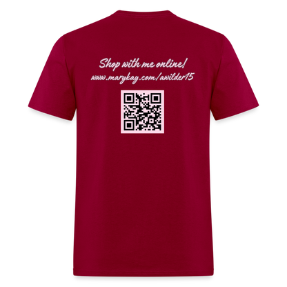 Mary Kay Custom Business T-Shirt - dark red