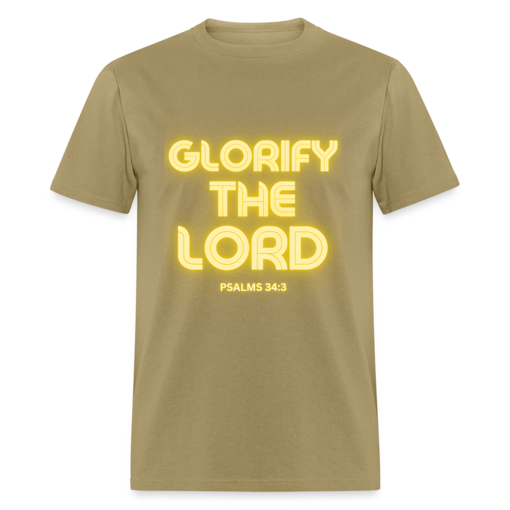 Psalms 34:3 Classic T-Shirt - khaki
