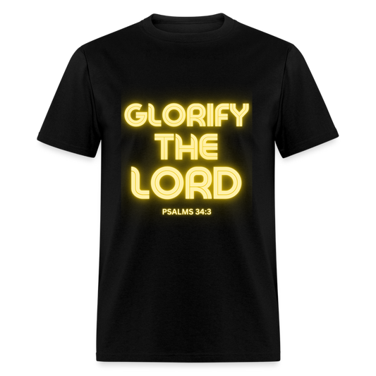 Psalms 34:3 Classic T-Shirt - black