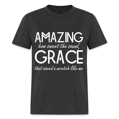 Amazing Grace Classic T-Shirt - heather black