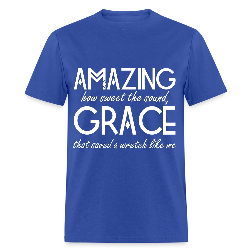 Amazing Grace Classic T-Shirt - royal blue
