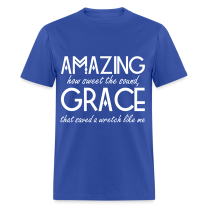 Amazing Grace Classic T-Shirt - royal blue