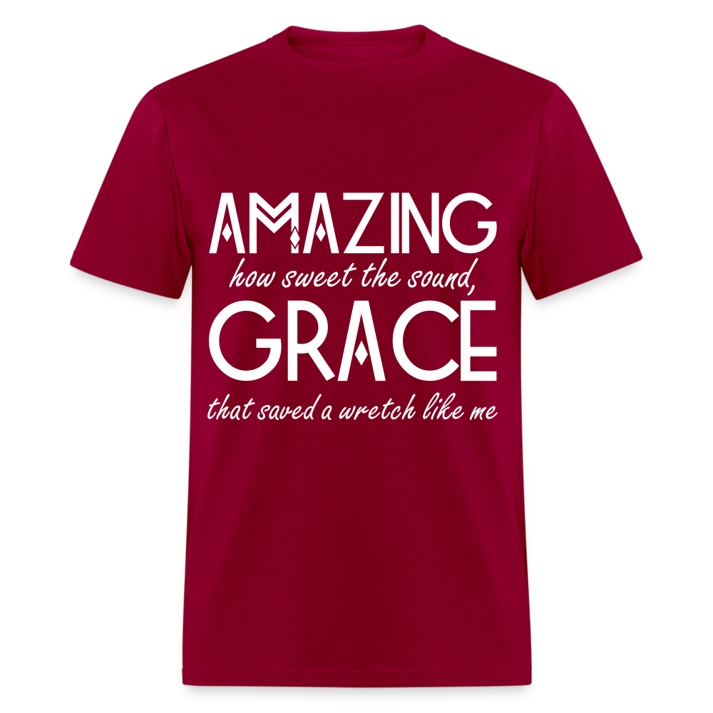 Amazing Grace Classic T-Shirt - dark red