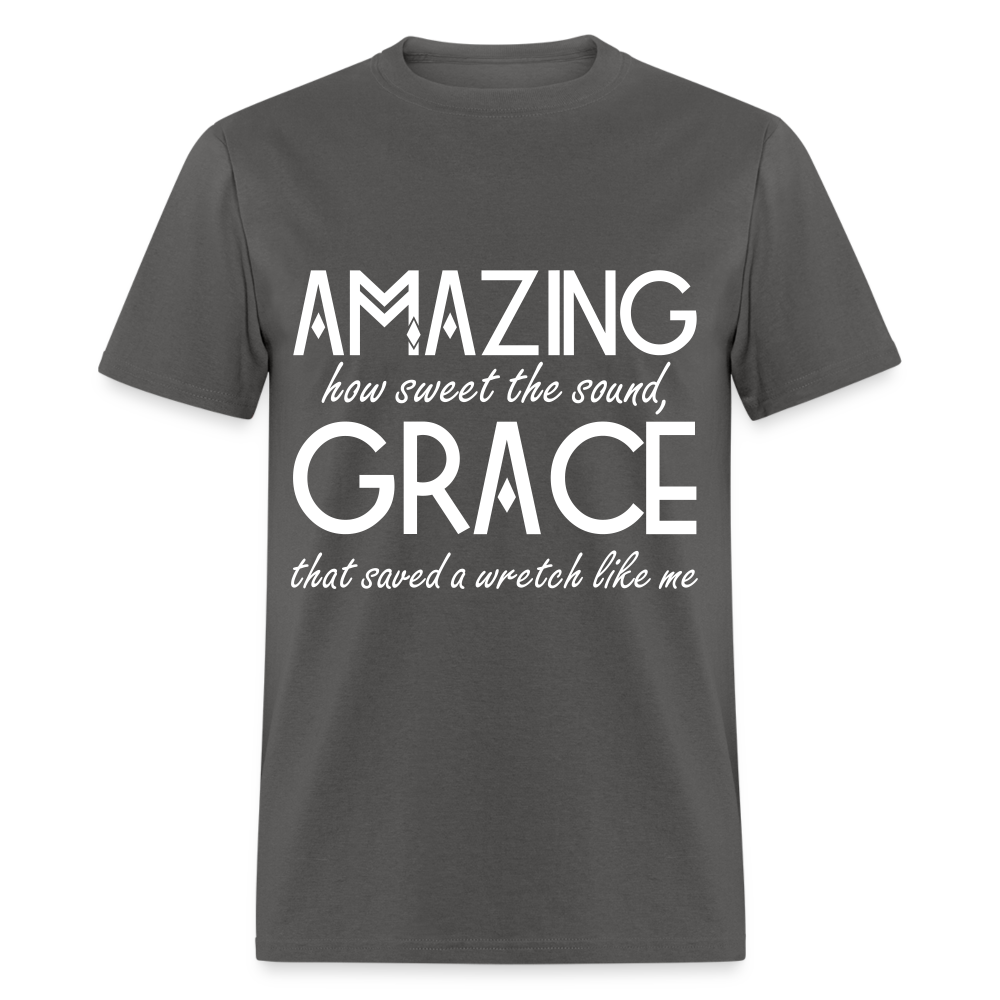 Amazing Grace Classic T-Shirt - charcoal