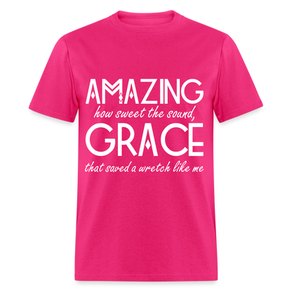 Amazing Grace Classic T-Shirt - fuchsia