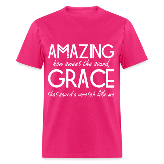 Amazing Grace Classic T-Shirt - fuchsia