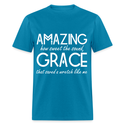Amazing Grace Classic T-Shirt - turquoise