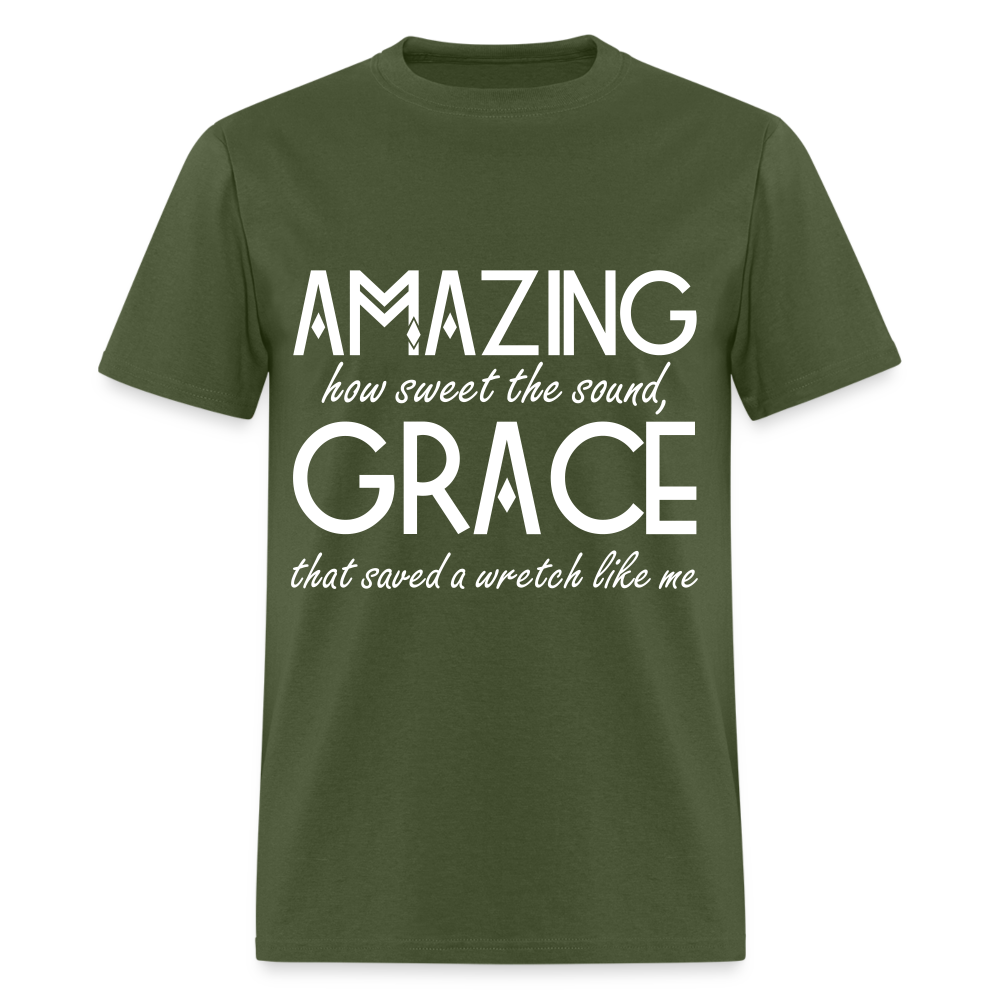 Amazing Grace Classic T-Shirt - military green