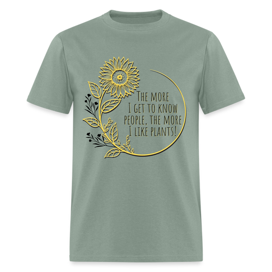 People & Plants Classic T-Shirt - sage