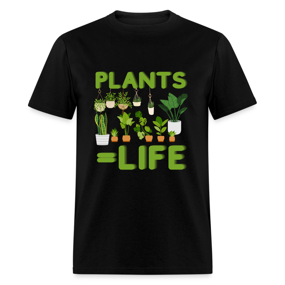 Plants=Life Classic T-Shirt - black