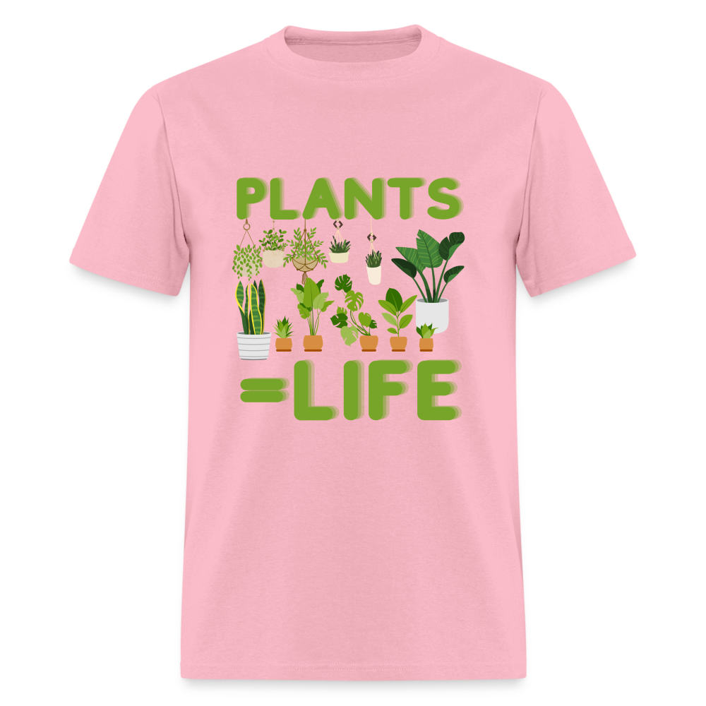 Plants=Life Classic T-Shirt - pink