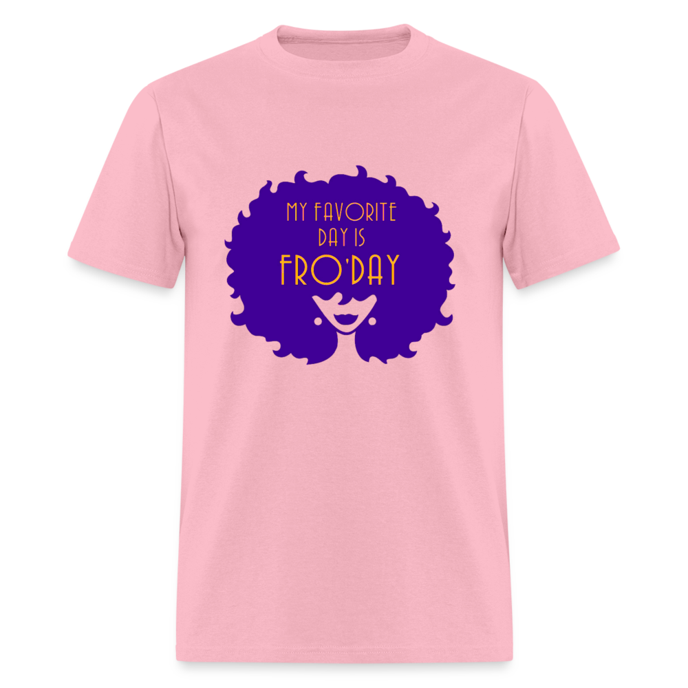 Fro'Day T-Shirt - pink